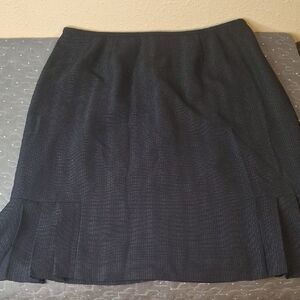 Evan Picone Elegant Blue Skirt size 14 Petite